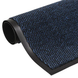 Vidaxl Doormat tuftede 60x180 cm blå