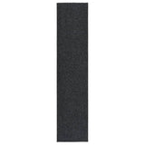 Vidaxl droogloopmat 100x450 cm antracit -farvet