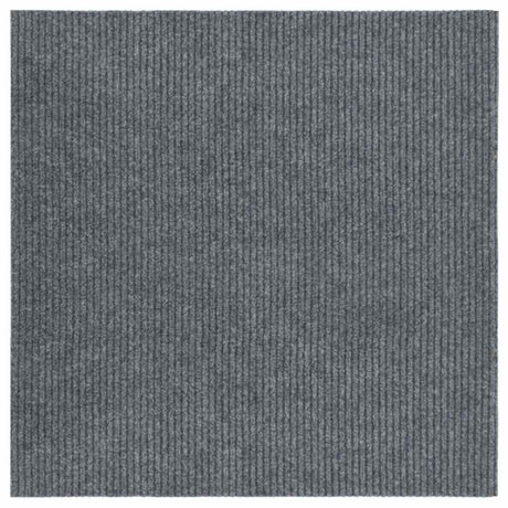 Vidaxl droogloopmat 100x100 cm grå