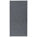 Vidaxl droogloopmat 100x200 cm grå