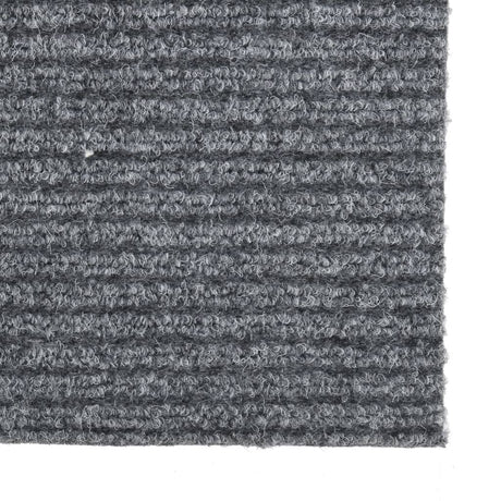 Vidaxl droogloopmat 100x200 cm grå