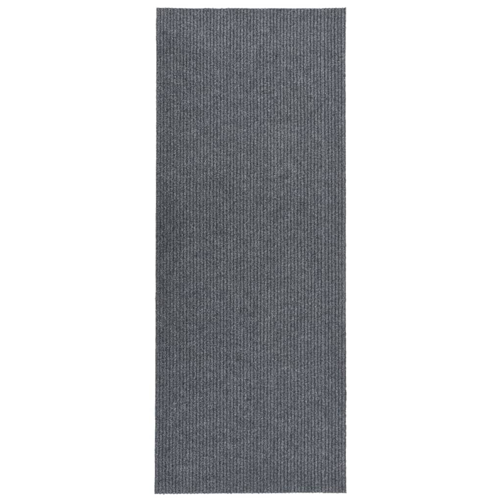 Vidaxl droogloopmat 100x300 cm grå
