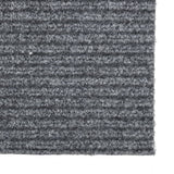 Vidaxl droogloopmat 100x300 cm grå