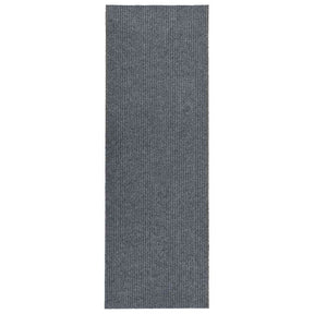 Vidaxl droogloopmat 100x350 cm grå