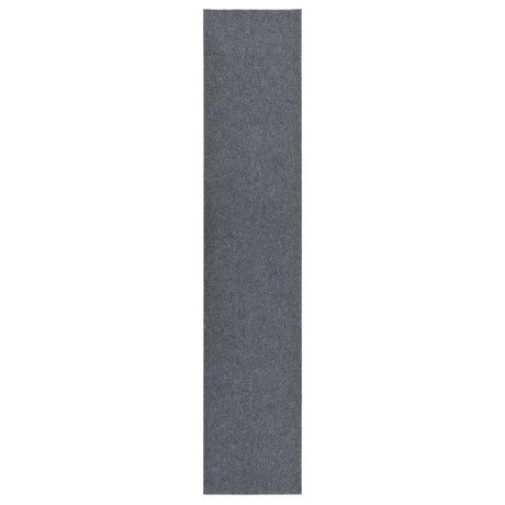 Vidaxl droogloopmat 100x500 cm grå