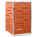 Vidaxl containeropbevaring kun 69x77,5x112,5 cm rustfrit stål