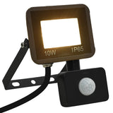 Vidaxl Spotlight med sensor ført 10 W varm hvid