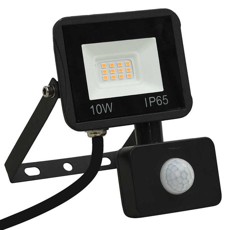 Vidaxl Spotlight med sensor ført 10 W varm hvid