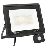 Vidaxl spotlight met sensor led 100 w warmwit