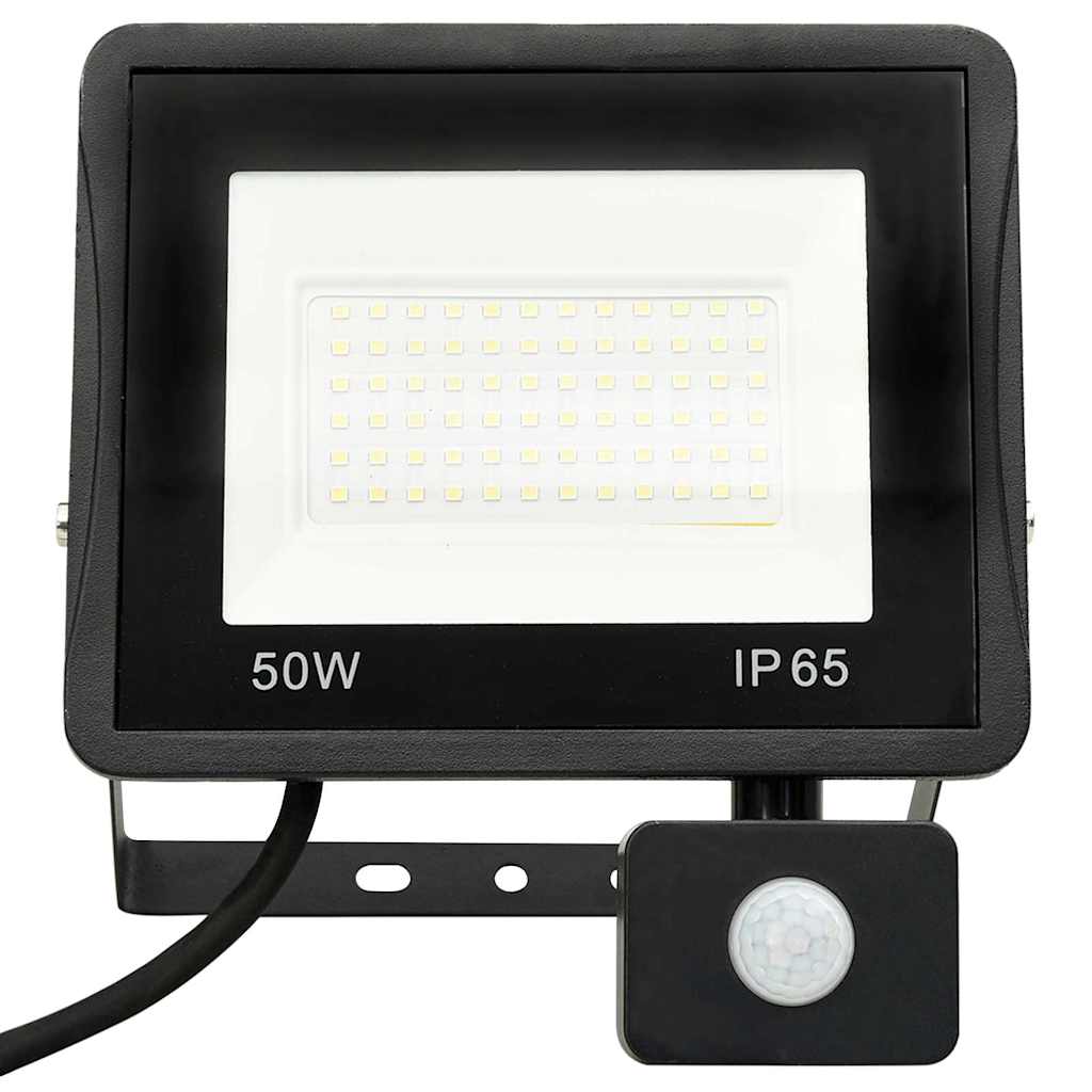 Vidaxl spotlight met sensor led 50 w koudwit