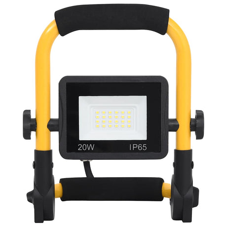 VidaXL spotlight med håndtag LED 20 W varm hvid