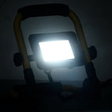 Vidaxl spotlight met handvat led 20 w koudwit
