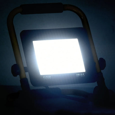 Vidaxl Spotlight med håndtag førte 50 W Cold White