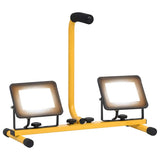 Vidaxl Spotlight med håndtag LED 2x30 W varm hvid
