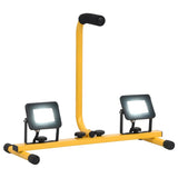 Vidaxl Spotlight med håndtag LED 2x10 W Kold hvid
