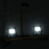 Vidaxl Spotlight med håndtag LED 2x10 W Kold hvid