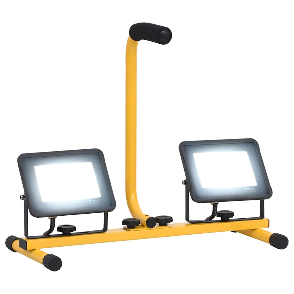 Vidaxl Spotlight med håndtag LED 2x30 W Cold White