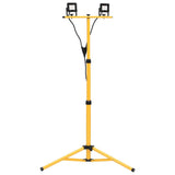 Vidaxl Spotlight med stativ ført 2x10 W kold hvid
