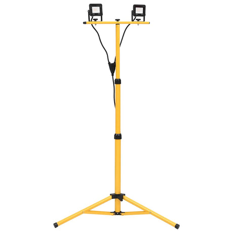 Vidaxl Spotlight med stativ ført 2x10 W kold hvid