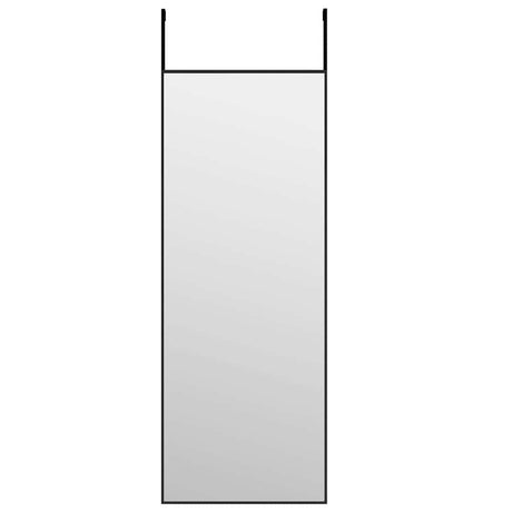 Vidaxl Door Mirror 30x80 cm glas og aluminium sort