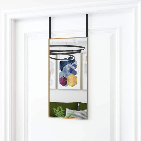 Vidaxx sidespejl 30x60 cm glas og alu guldfarvet