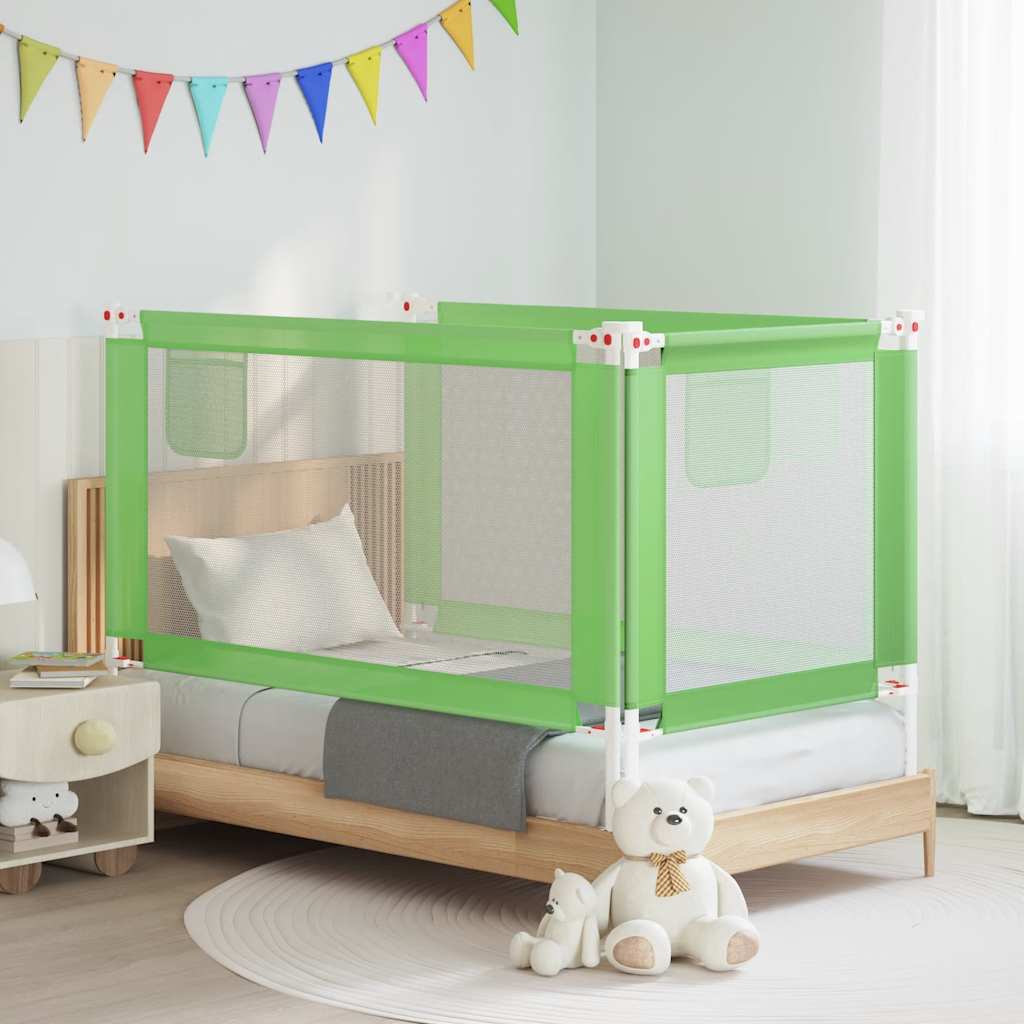 Vidaxl Bed Chart toddler 150x25 cm stofgrøn