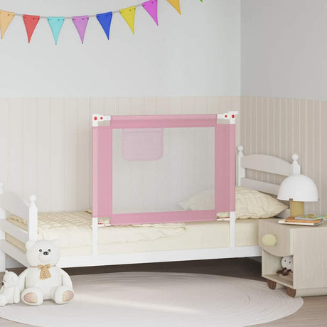 Vidaxl Bed Chart toddler 90x25 cm stofrosa
