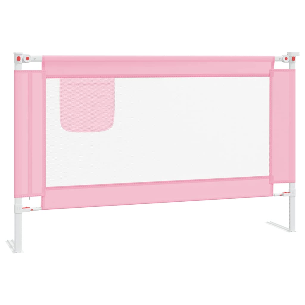 Vidaxl Bed Chart toddler 120x25 cm stofrosa
