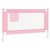 Vidaxl Bed Chart toddler 120x25 cm stofrosa