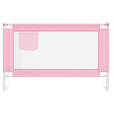 Vidaxl Bed Chart toddler 120x25 cm stofrosa
