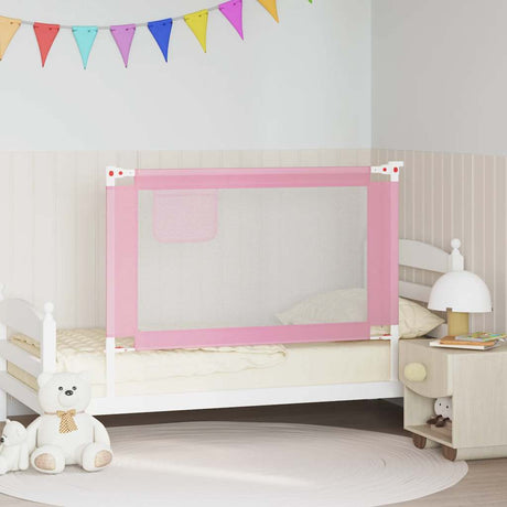 Vidaxl Bed Chart toddler 120x25 cm stofrosa