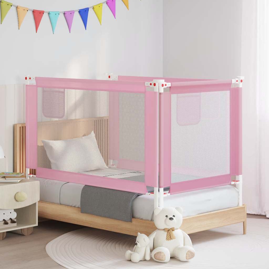 Vidaxl Bed Chart toddler 140x25 cm stofrosa