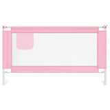 Vidaxl Bed Chart toddler 150x25 cm stofrosa