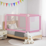 Vidaxl Bed Chart toddler 150x25 cm stofrosa