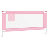 Vidaxl Bed Chart toddler 180x25 cm stofrosa