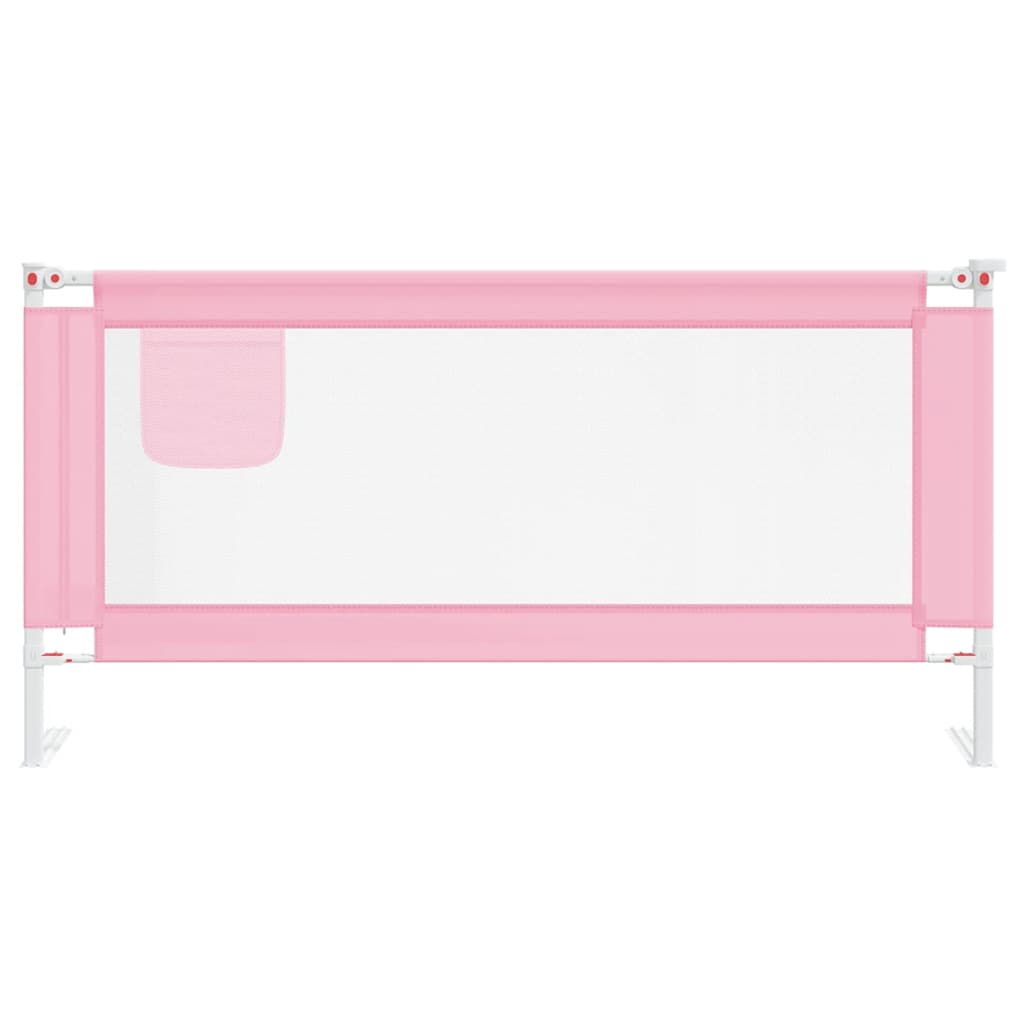 Vidaxl Bed Chart toddler 180x25 cm stofrosa