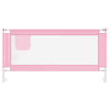 Vidaxl Bed Chart toddler 180x25 cm stofrosa