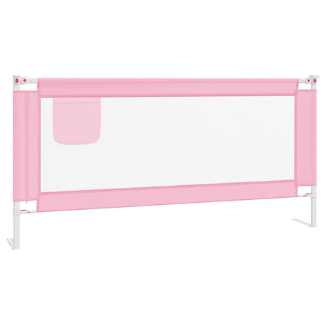 Vidaxl Bed Chart toddler 190x25 cm stofrosa
