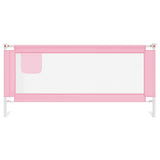 Vidaxl Bed Chart toddler 200x25 cm stofrosa