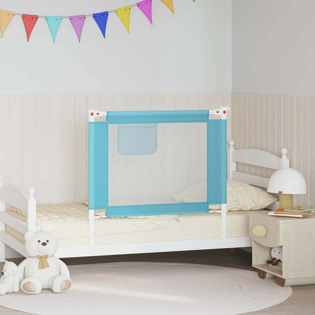Vidaxl Bed Chart toddler 90x25 cm stof blå