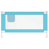 Vidaxl Bed Chart toddler 150x25 cm stof blå