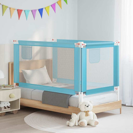 Vidaxl Bed Chart toddler 150x25 cm stof blå