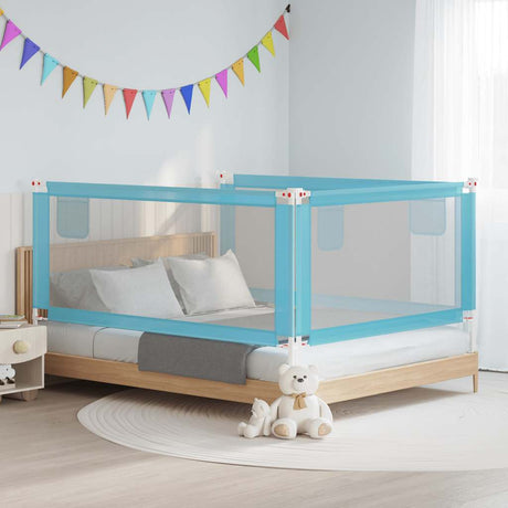 Vidaxl Bed Chart toddler 190x25 cm stof blå