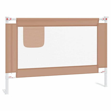 Vidaxl Bed Chart toddler 100x25 cm stof taupe