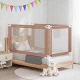 Vidaxl Bed Chart toddler 150x25 cm stof taupe