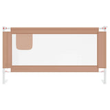 Vidaxl Bed Chart toddler 160x25 cm stof taupe