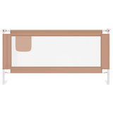 Vidaxl Bed Chart toddler 180x25 cm stof taupe