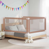 Vidaxl Bed Chart toddler 180x25 cm stof taupe