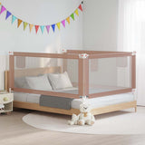 Vidaxl Bed Chart toddler 190x25 cm stof taupe