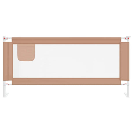 Vidaxl Bed Chart toddler 200x25 cm stof taupe